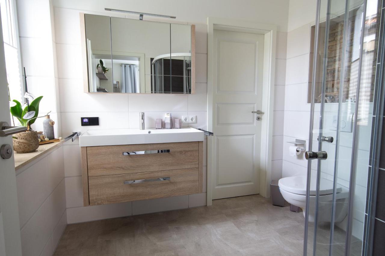 מרקליברג Ferienwohnung Am Cospudener See מראה חיצוני תמונה